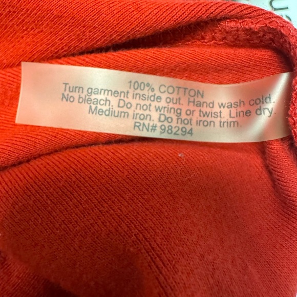 Onque Casuals Cotton Patriotic  Red, White, Blue sequenced Stars Tee Size Large - Picture 8 of 8